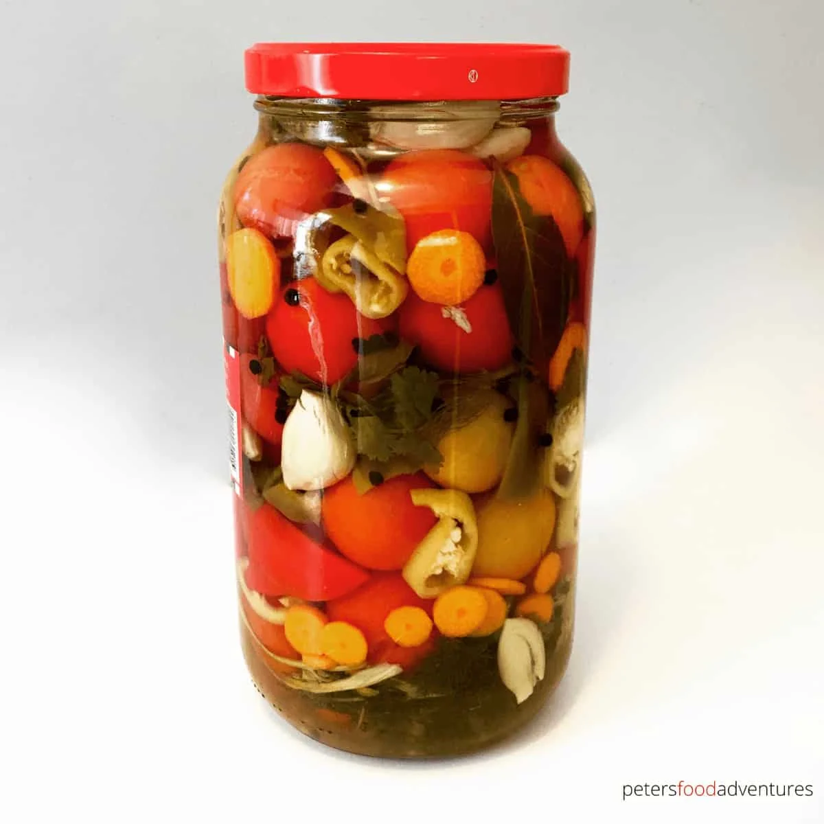 Russian Pickled Tomatoes (солёные помидоры)