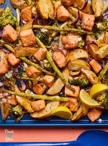 Salmon, Broccoli and Potato Bake | Slimming & Weight Watchers Friendly