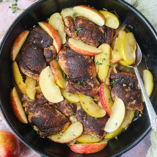 Apple Cider Chicken (Easy One Pan Recipe!)