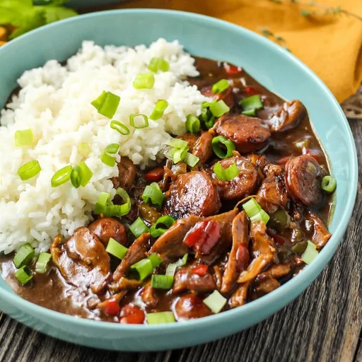 Authentic Chicken and Sausage Gumbo