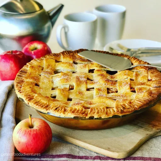 Tarta de manzana americana