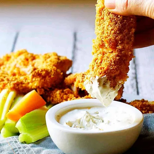Crispy Baked Buffalo Chicken Tenders