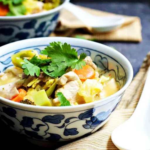 Tom Kha Gai (Thai Coconut Chicken Soup)