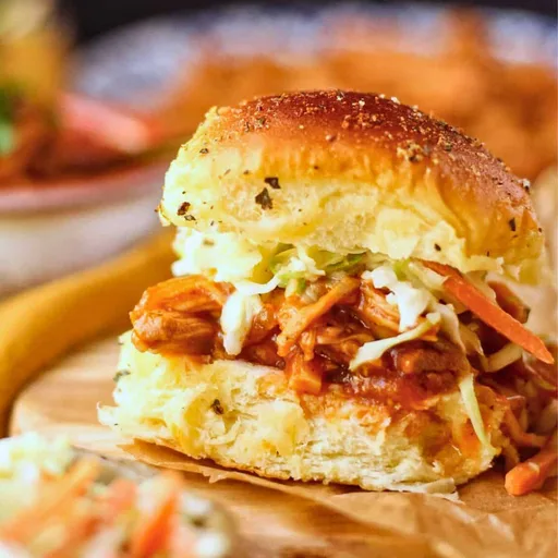BBQ Chicken Sliders