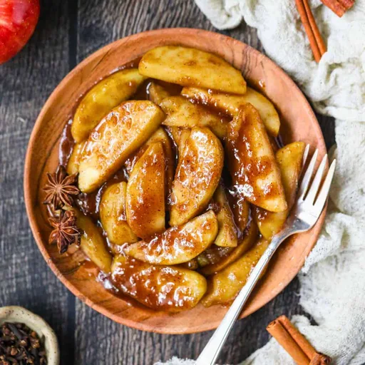 Manzanas fritas sureñas