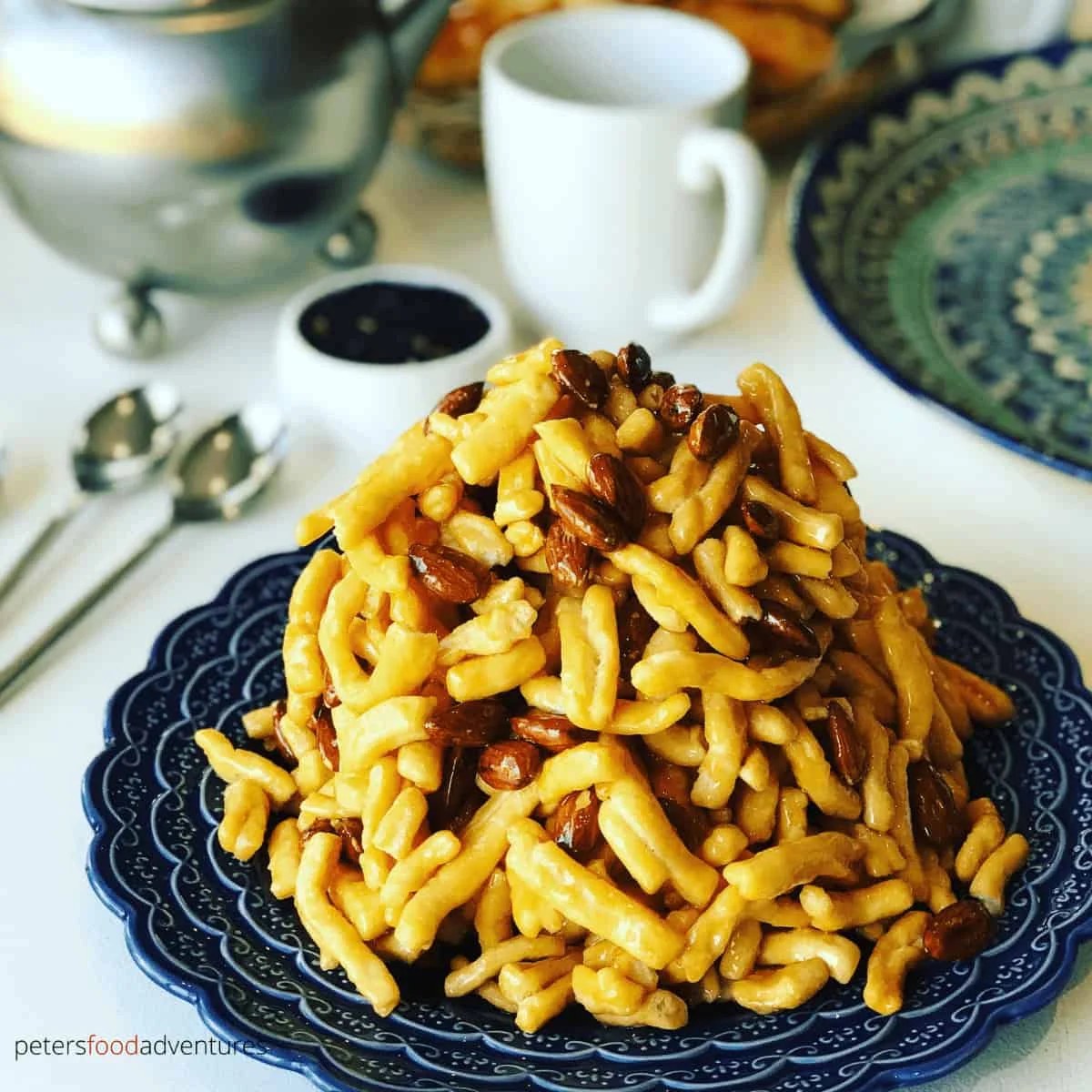 Chak Chak (Чак-чак) Honey Cake