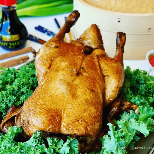Chinese Roast Duck Braised in a Master Stock