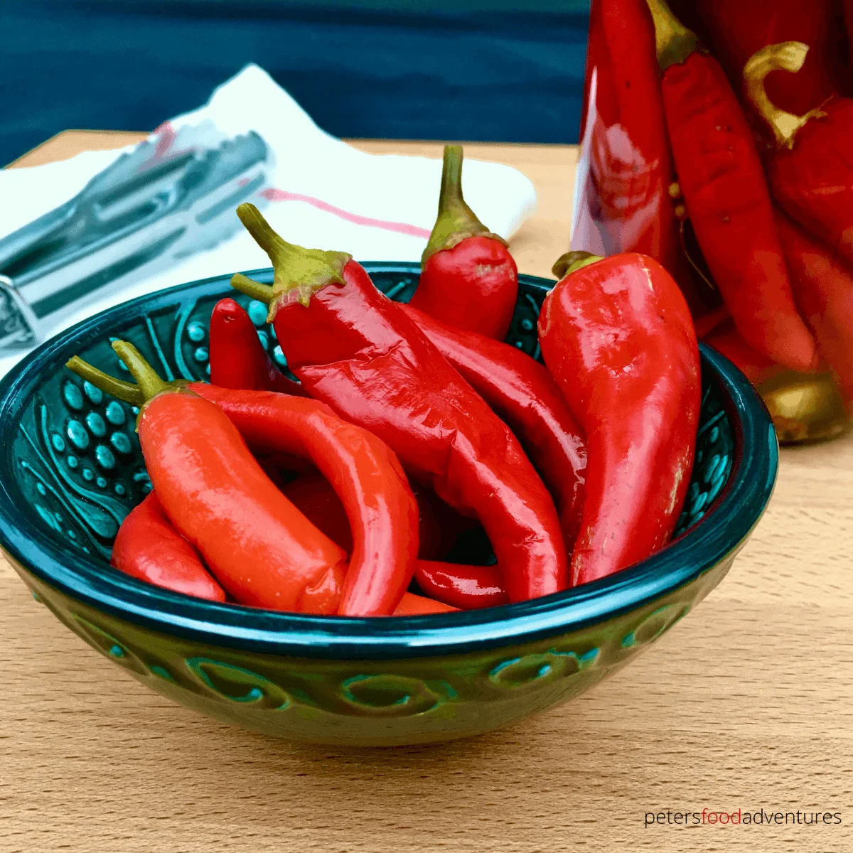Quick Pickled Chillies