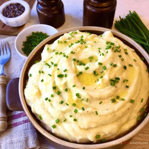 Creamy Garlic Mashed Potatoes (Video)