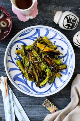 Blistered Shishito Peppers