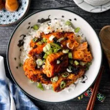 Korean Fish Donburi Bowl