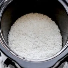 Arroz en olla de cocción lenta