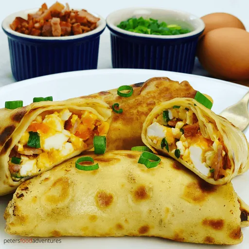 Crepes salados para el desayuno