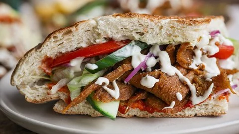 Seitan Doner Kebab