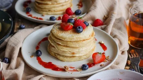 Fluffy Vegan Pancakes