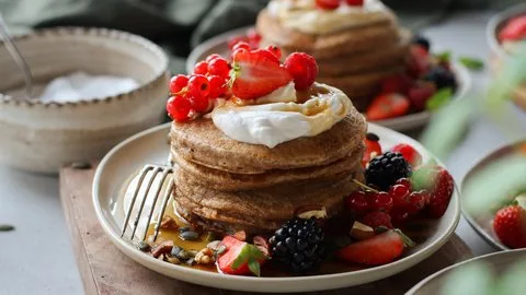 High Protein Vegan Pancakes