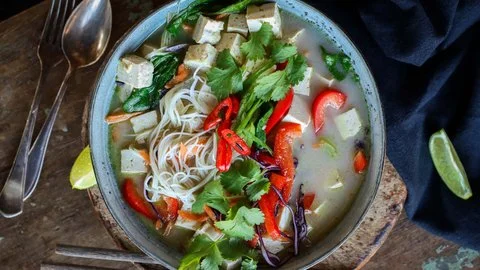 Instant Thai Curry Noodle Soup