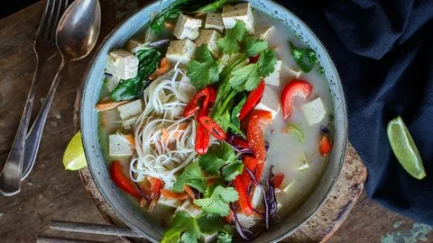 Instant Thai Curry Noodle Soup