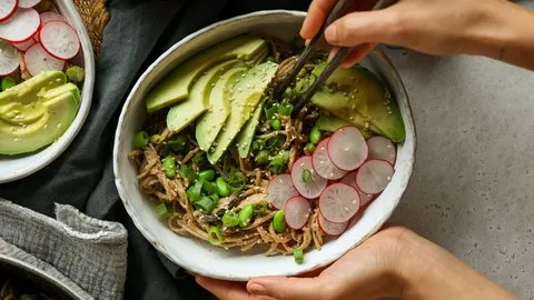 Miso Sesame Soba Noodles