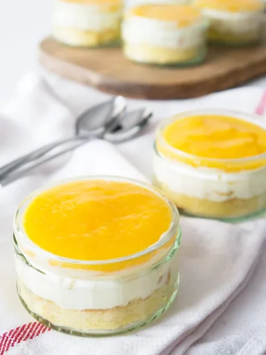 Easy Canned Peach Dessert