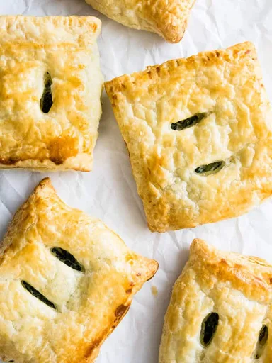Paquetitos de Hojaldre de Espinacas y Ricotta