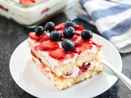 Tiramisú de fresas