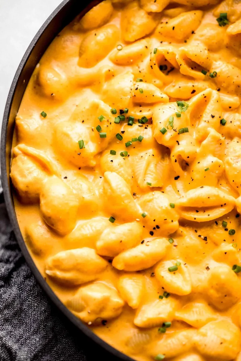 Easy Pumpkin Mac and Cheese