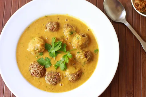 Lauki Kofta/Bottle Gourd Dumplings in Thick Gravy