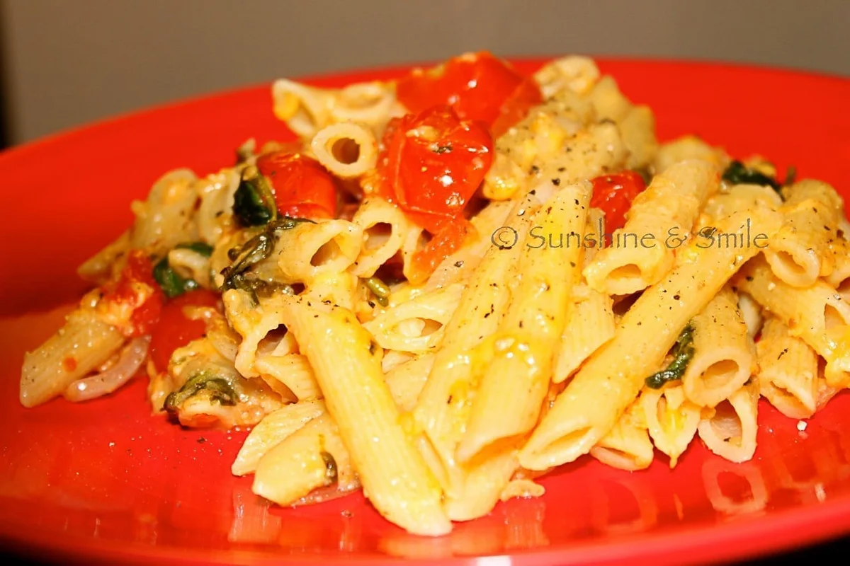 Penne Pasta with Cherry Tomatoes