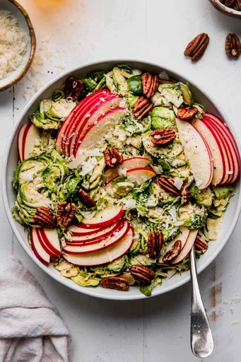 Brussels Sprout Apple Salad