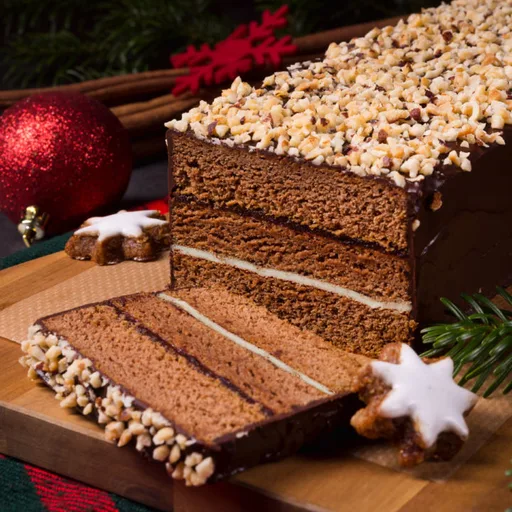 Piernik Staropolski: Polish Gingerbread Cake (Matured Christmas Cake)