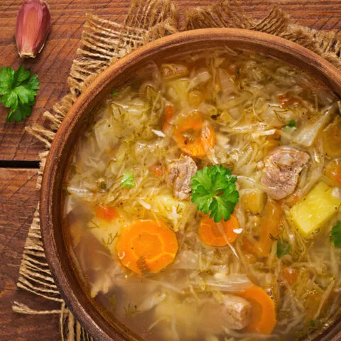 Pork and Sauerkraut Soup