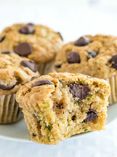 Zucchini Chocolate Chip Muffins