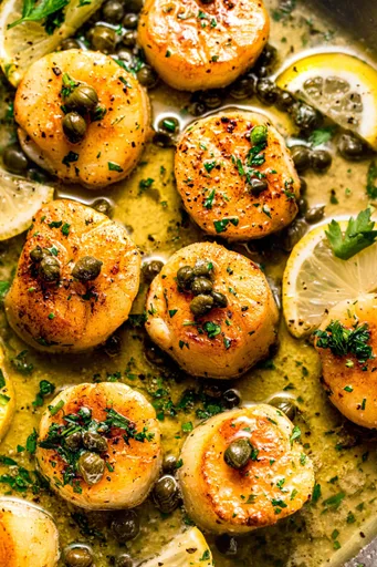 Vieiras piccata