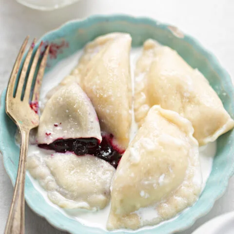 Blueberry Pierogi