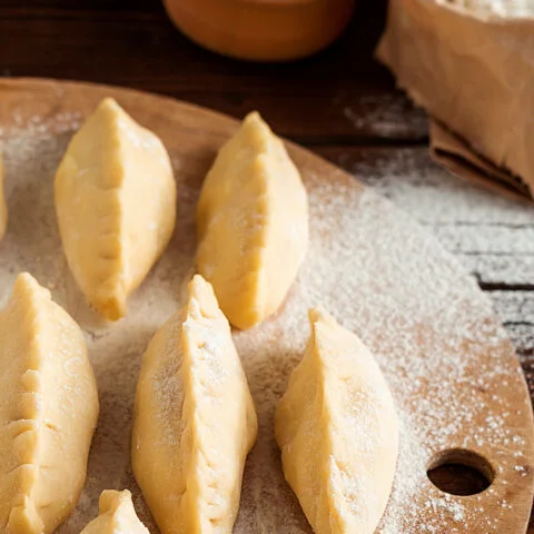 Sweet Farmer's Cheese Pierogi