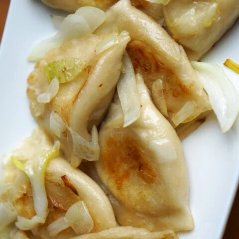 Polish Wild Mushroom Pierogi