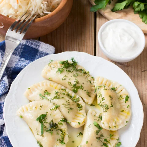 Polish Sauerkraut Pierogi