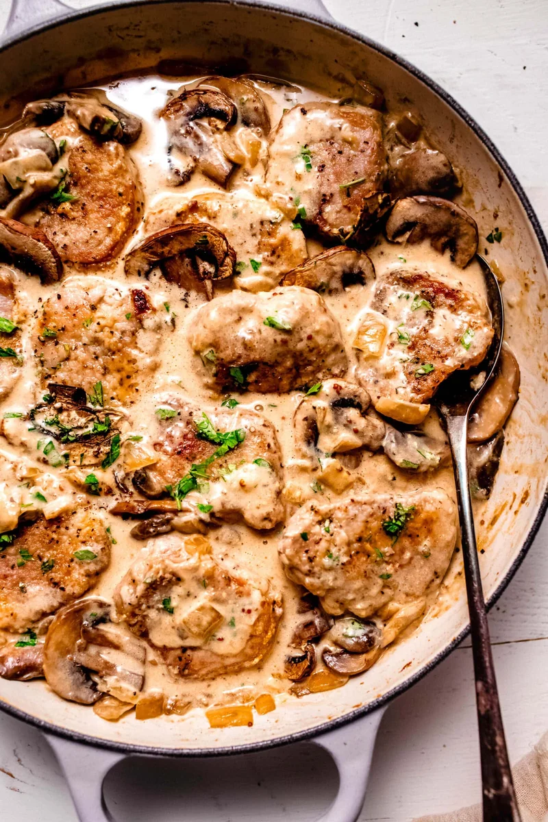 Pork Marsala