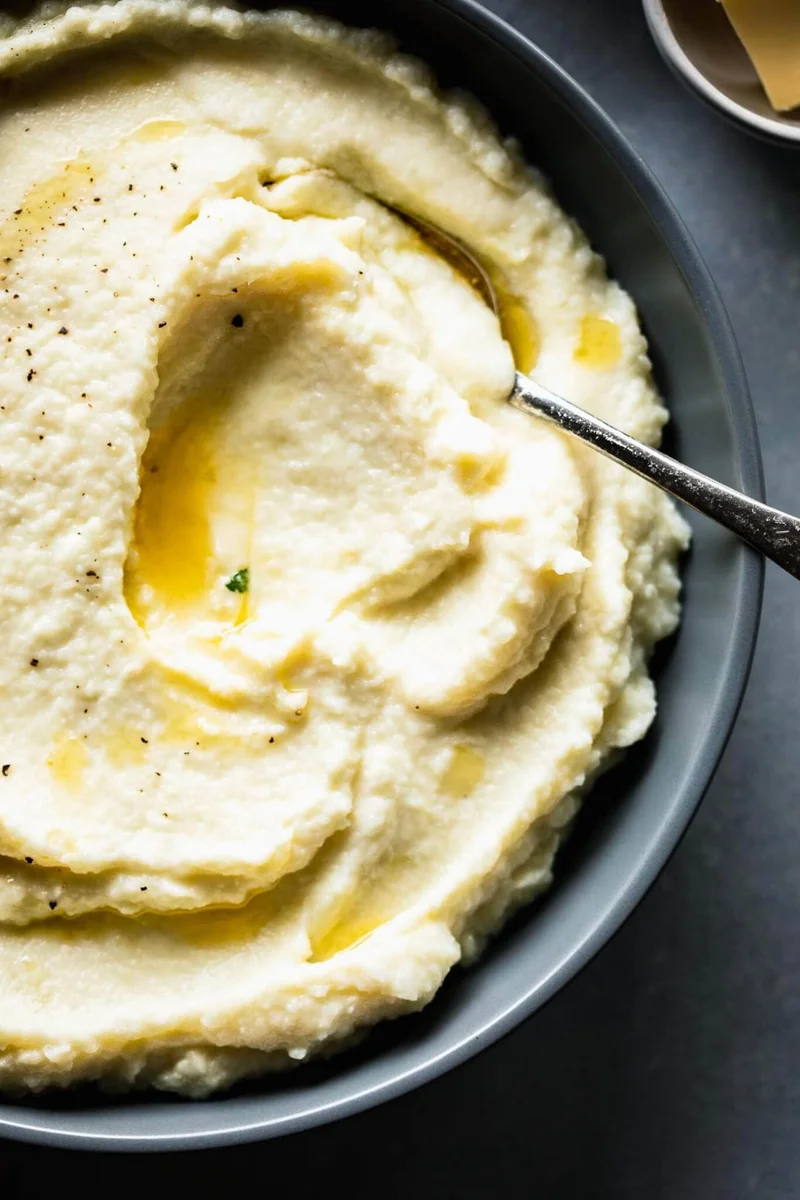 Easy Mashed Cauliflower