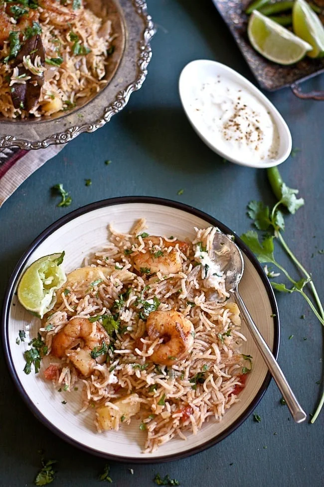 Shrimp Pulav