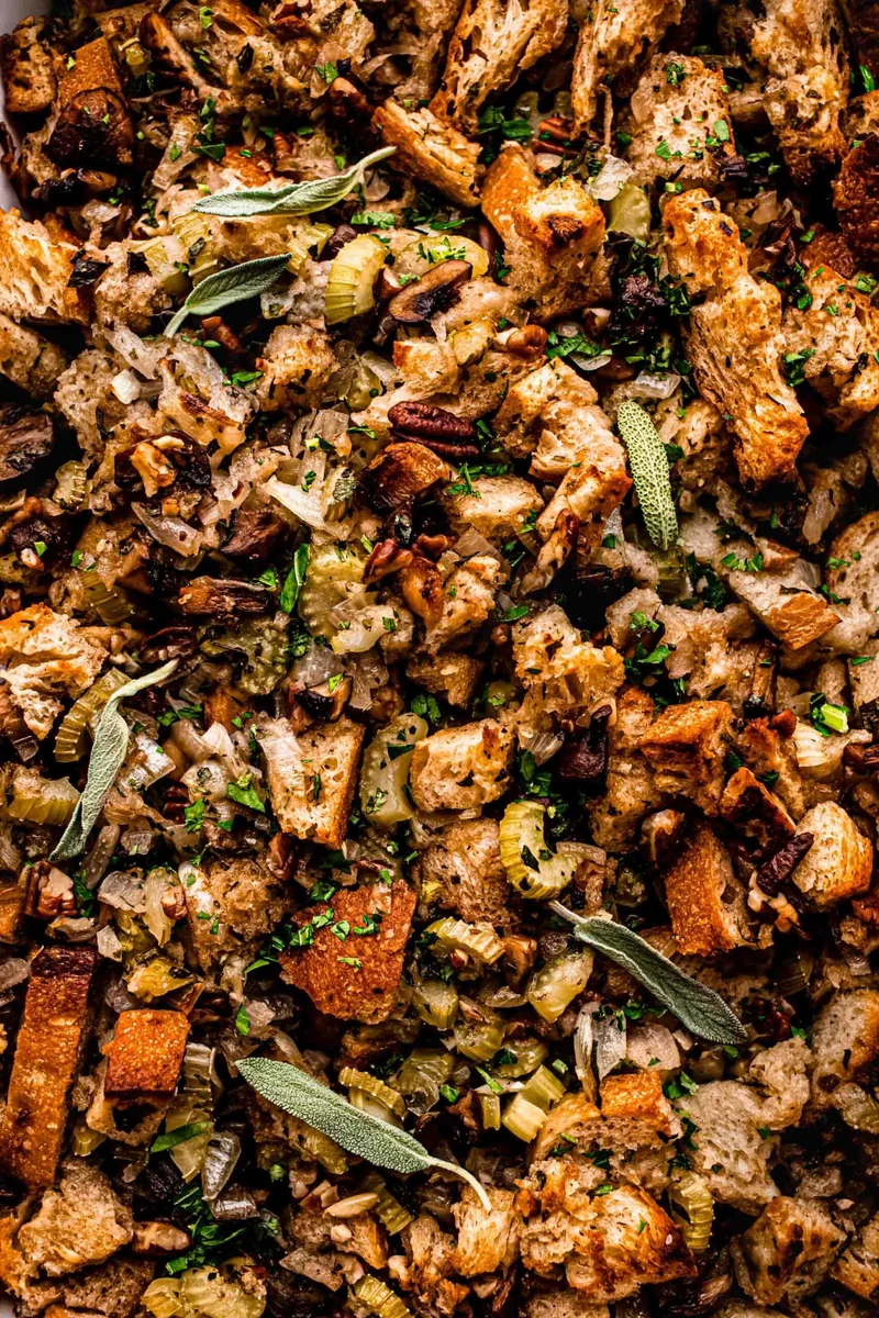 Mushroom Pecan Stuffing