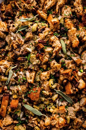 Mushroom Pecan Stuffing
