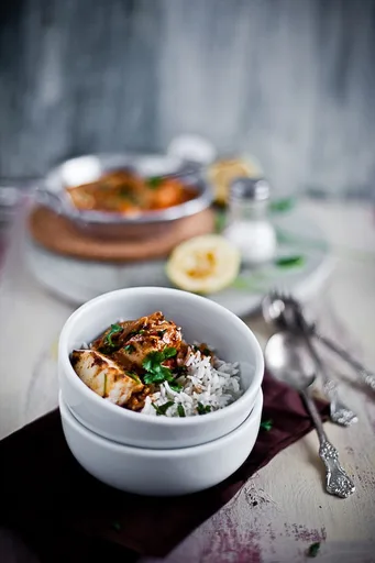 Zesty Fish Curry with Coconut Milk