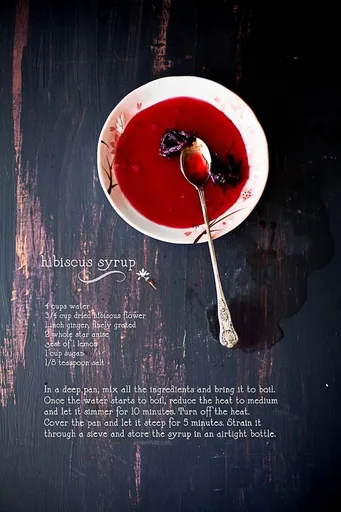 Hibiscus Syrup