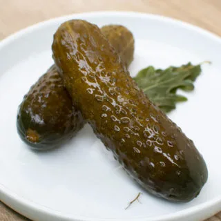 Ogórki Kiszone: Polish Dill Pickles in Brine
