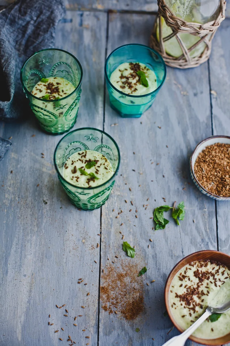 Avocado Cucumber Cold Soup