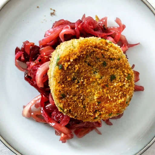 Carp Fish Cakes in Sweet Onion Jam