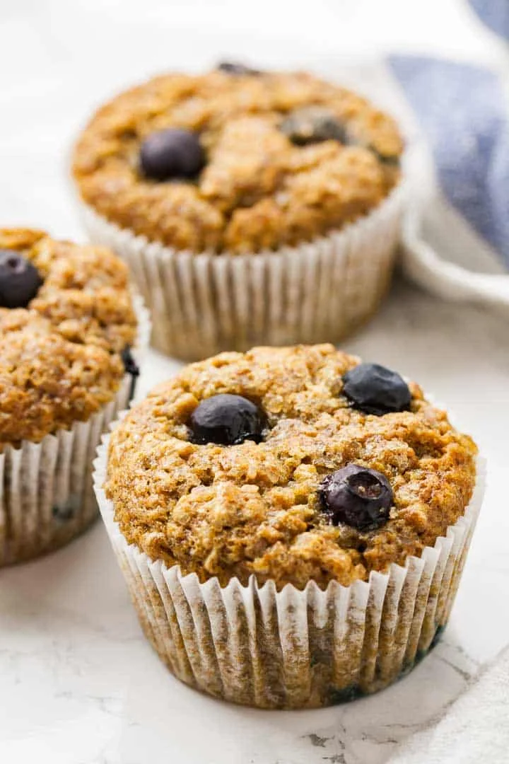 Banana Blueberry Muffins