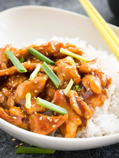 Healthy General Tso's Chicken